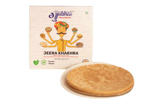 Jeera Khakhra - 360gm (Pack Of 2, 180gm Each)