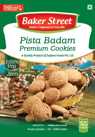 Pista Badam Cookies