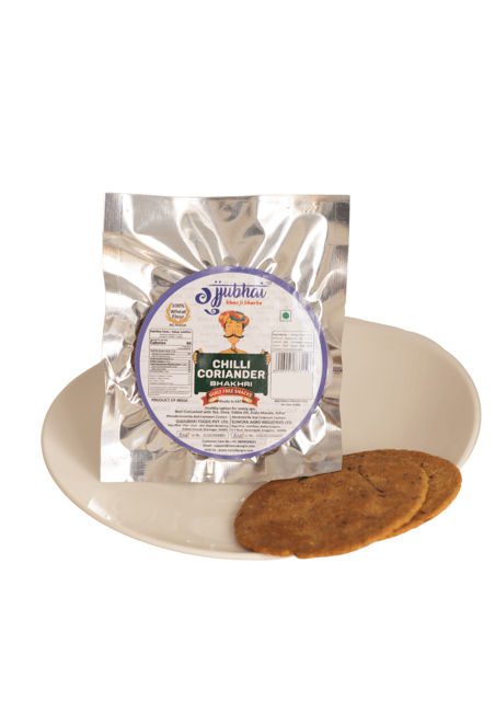 Chilli Corainder Biscuit Bhakri - 440gm (Pack Of 11, 40gm Each)