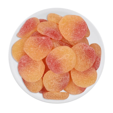 Fizzy Peaches Candies