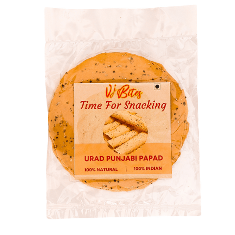 Urad Punjabi Papad - (Pack Of 2 , 200gm Each)