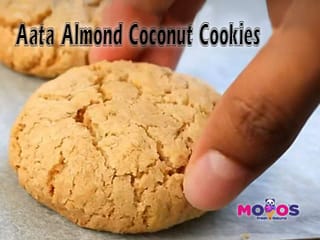 Atta Almond Coconut Cookies