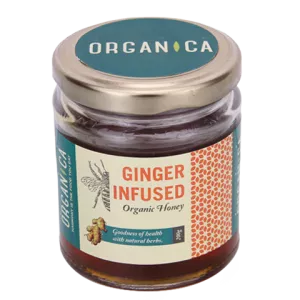 Ginger Infused Organic Honey