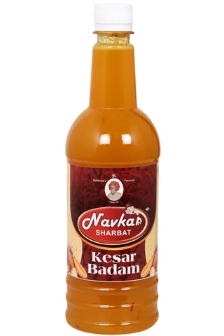 Navkar Kesar Badam / Saffron Alomnds Syrup Sharbat