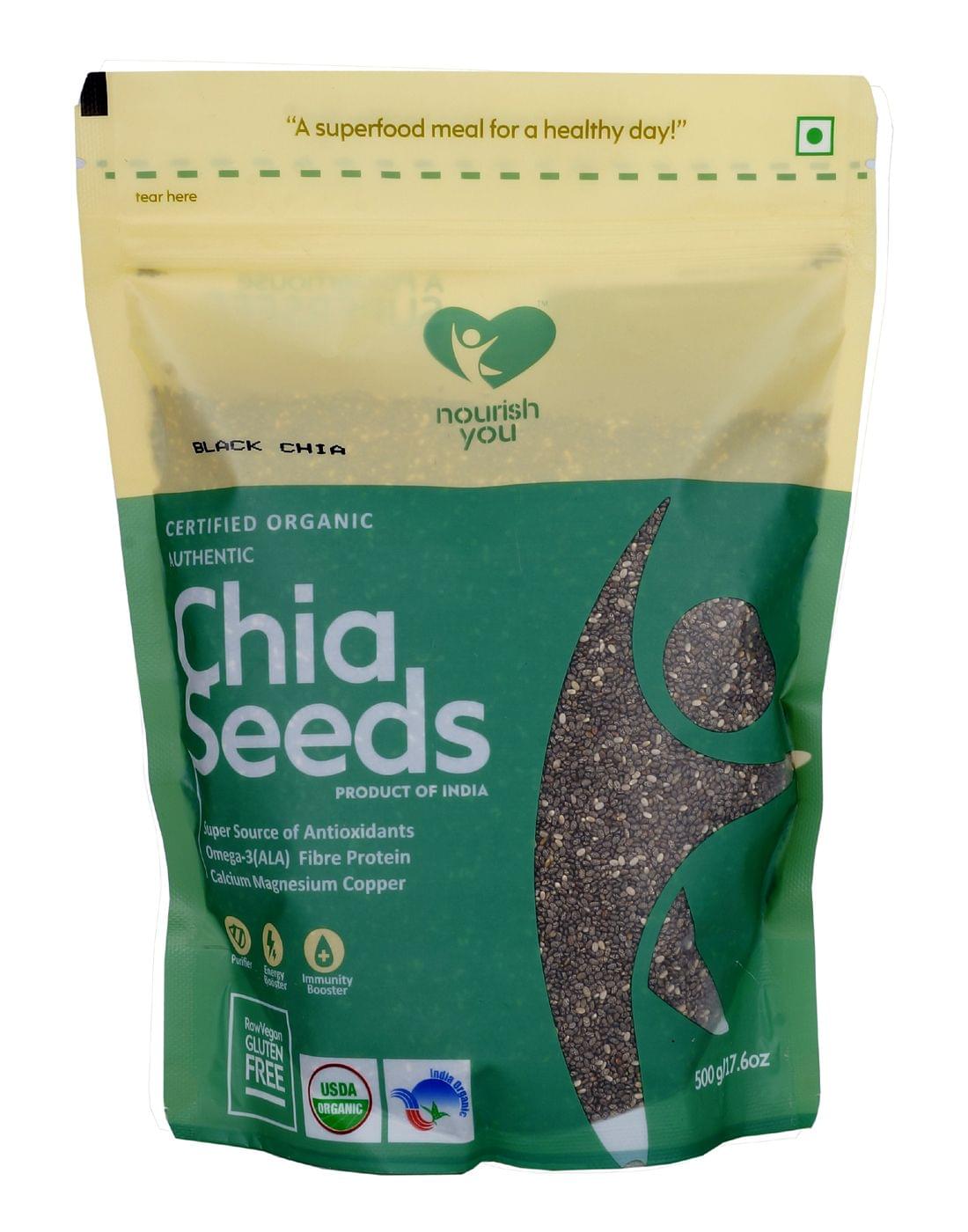 Buy Black Chia Seeds from Nourish You (Hyderabad ...