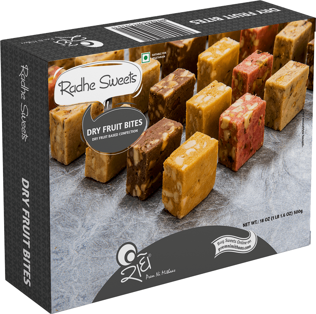 Buy Dry Fruit Bites from Radhe Prem Ni Mithaas (Gandhinagar