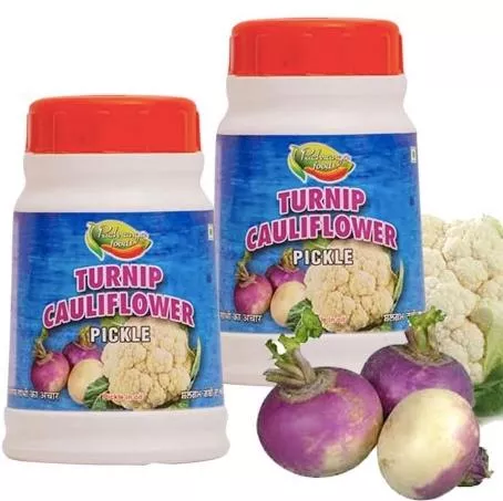 Turnip-Cauliflower Pickle (Sweet)