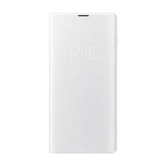 Samsung Galaxy S10+ Plus LED View Wallet Cover - White