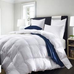 (DOUBLE) Royal Comfort Quilt 50% Duck Down 50% Duck Feather 233TC Cotton Pure Soft Duvet  White