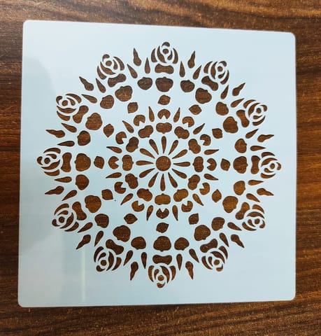 Imported Stencils- 5"*5"-Graphic Mandala Imported Stencils- 5"*5"-Graphic Mandala