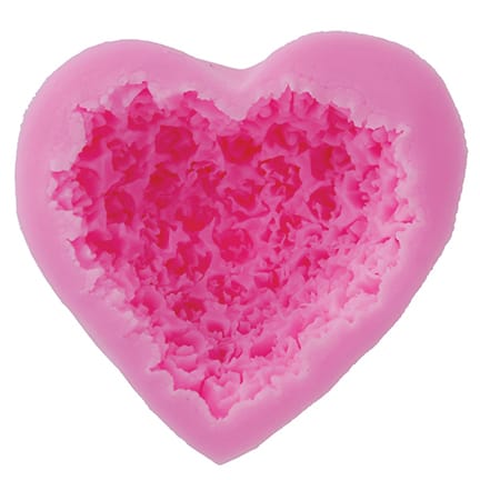 Brand Zero Silicon Mould - Heart Of Roses