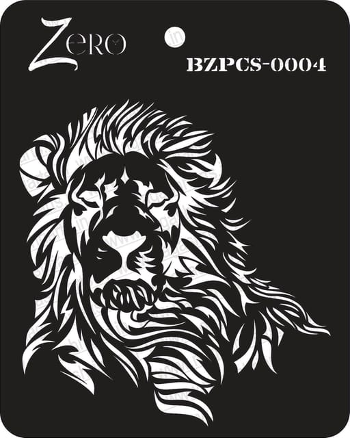 Brand Zero Pratibimb Craft Stencil - Code: BZPCS-0004 - Select Your Preferred Size