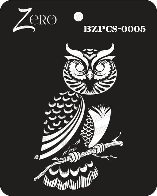 Brand Zero Pratibimb Craft Stencil - Code: BZPCS-0005 - Select Your Preferred Size