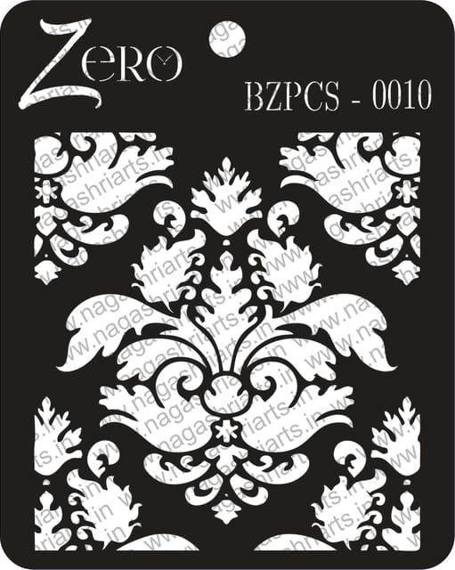 Brand Zero Pratibimb Craft Stencil - Code: BZPCS-0010 - Select Your Preferred Size