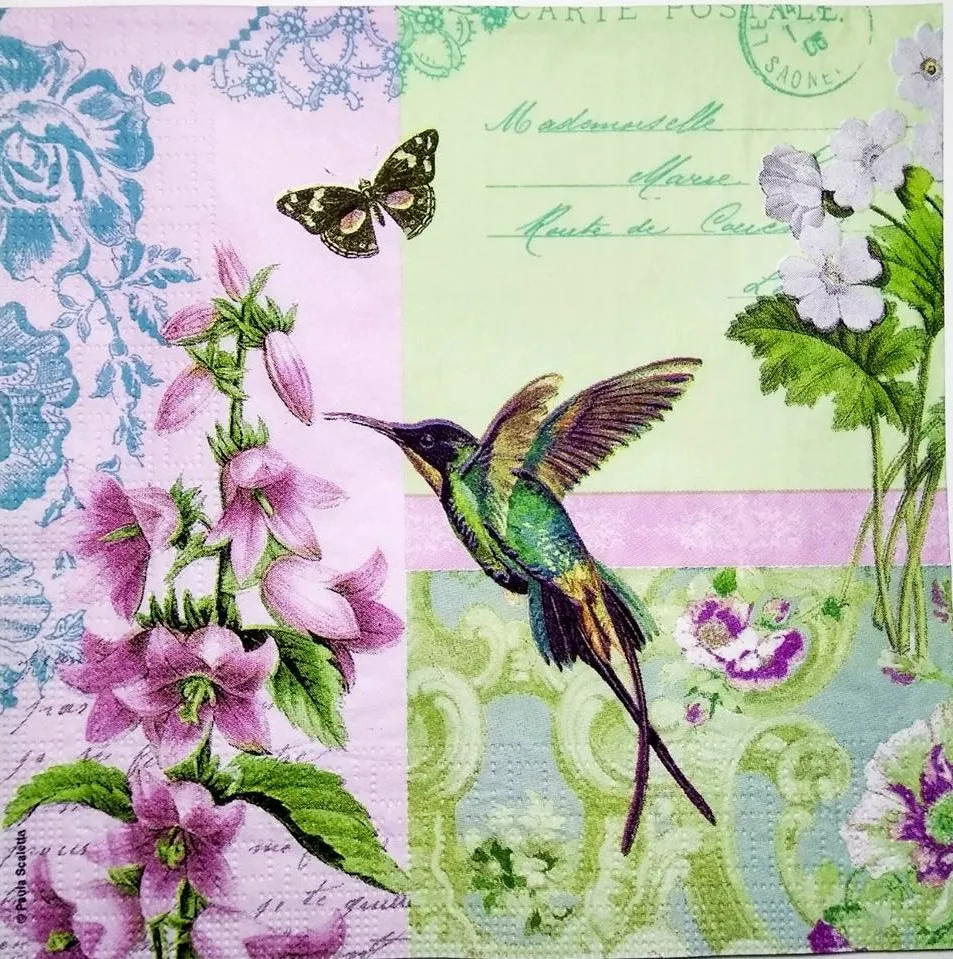 Decoupage Napkin / Tissue papers - 33cm by 33cm - GT1289