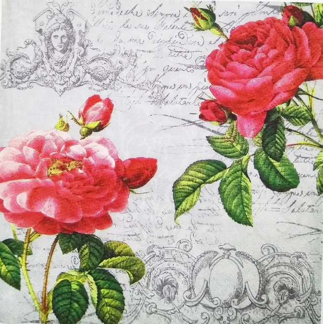 Decoupage Napkin / Tissue papers - 33cm by 33cm - GT1100