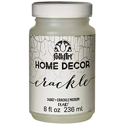 FolkArt Home Decor - Crackle Medium 8oz FolkArt Home Decor - Crackle Medium 8oz