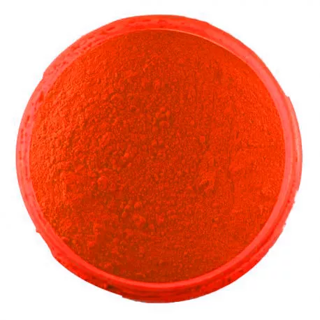 Fluorescent Color Powder - Hot Orange 15 Grams Jar