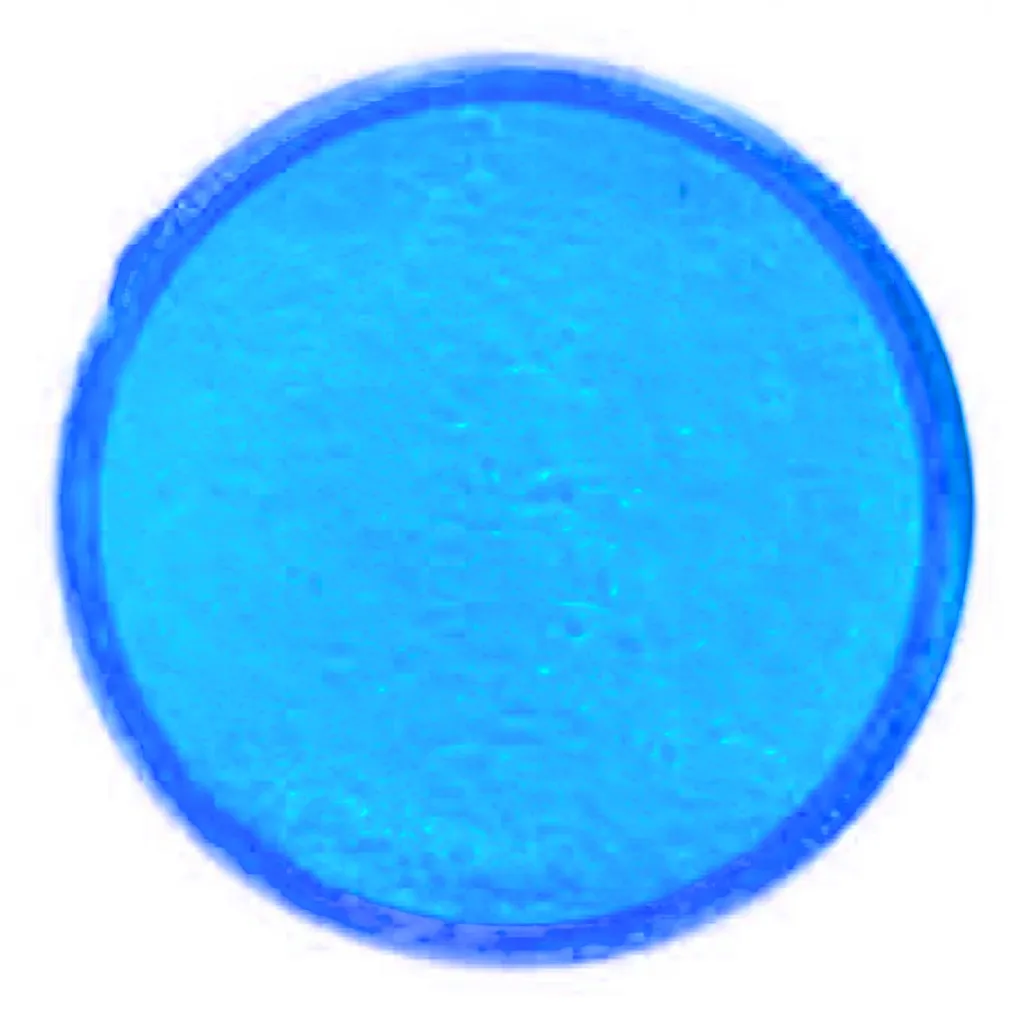 Fluorescent Color Powder - Sky Blue 15 Gms Jar