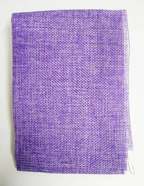 Light Purple - 1 Yard Jute Sheets / Burlap Sheets