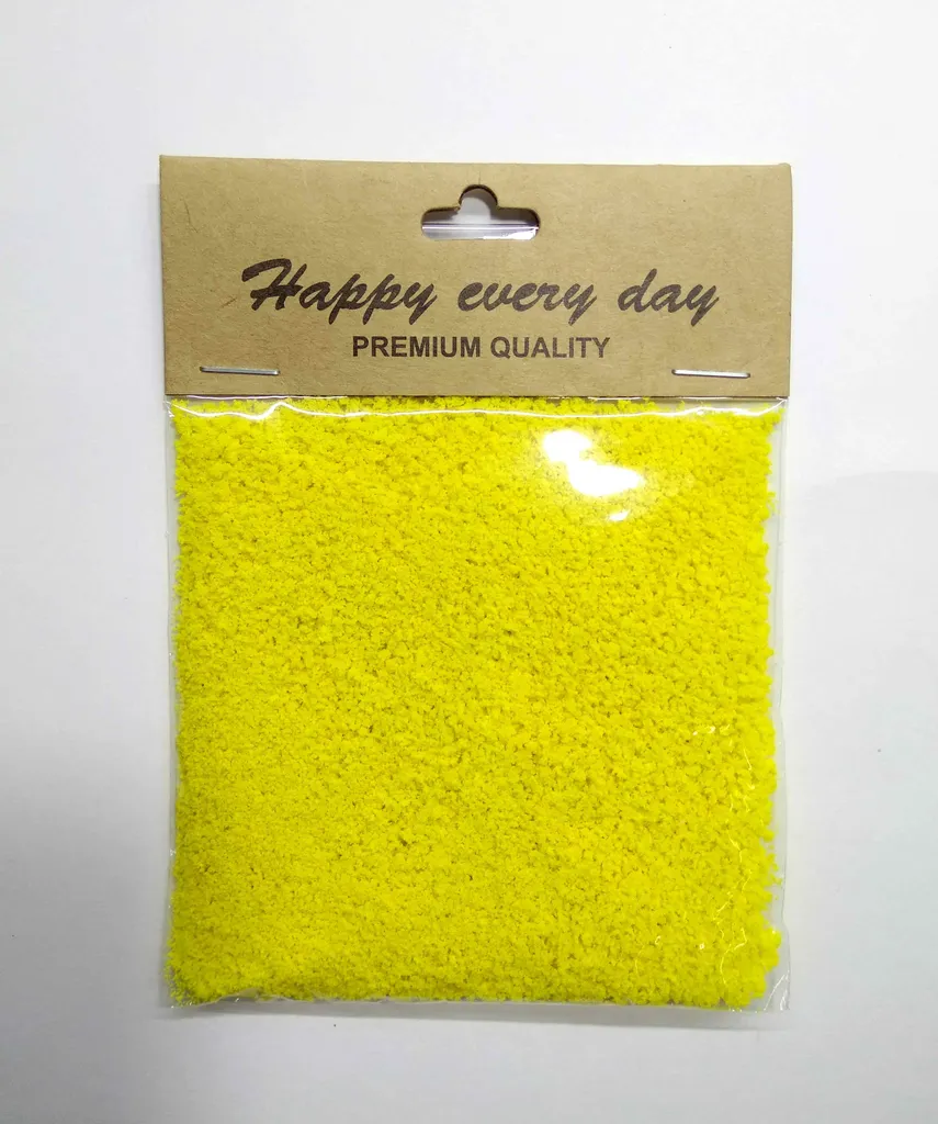 Artificial Tree Powder School Grass - Yellow - 10 Grams Pack