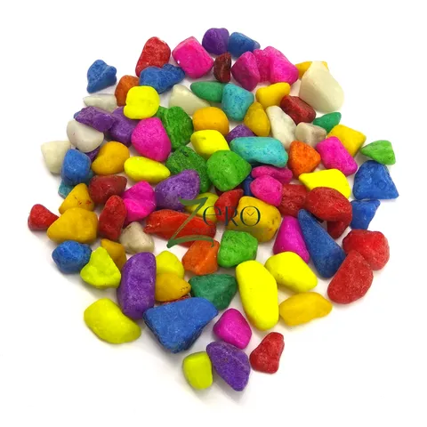 Brand Zero - Multicolor Pebbles Glossy Stones - 200 Gms