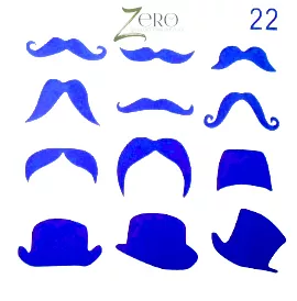 Imported Stencils- 5"*5"- Moustache Styles
