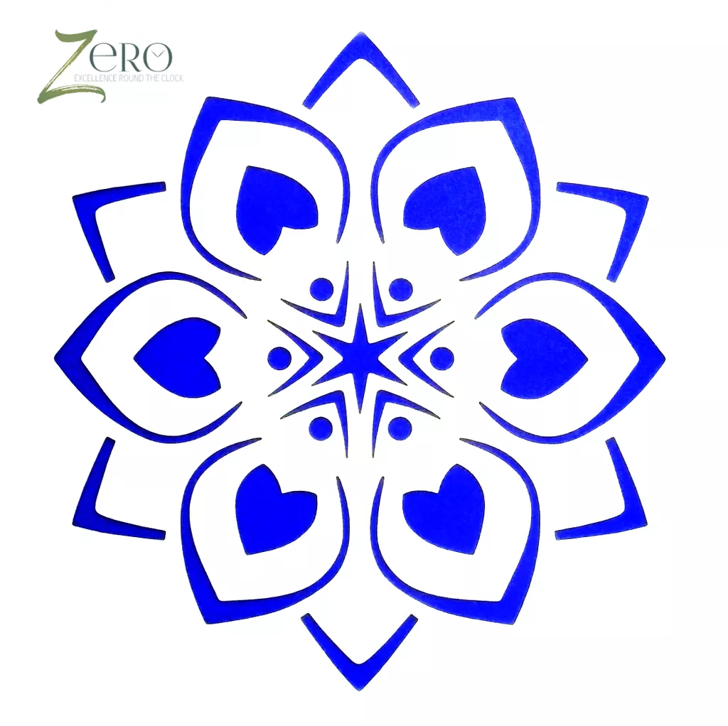 Imported Stencils- 5"*5"- Floral Graphic Mandala Design Background 7
