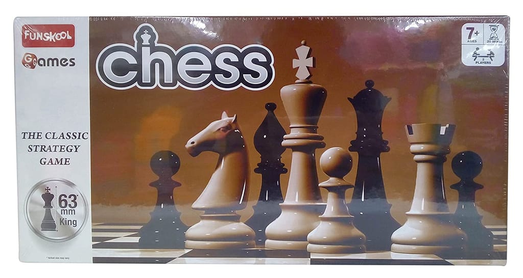 Funskool Chess Board Game Carton