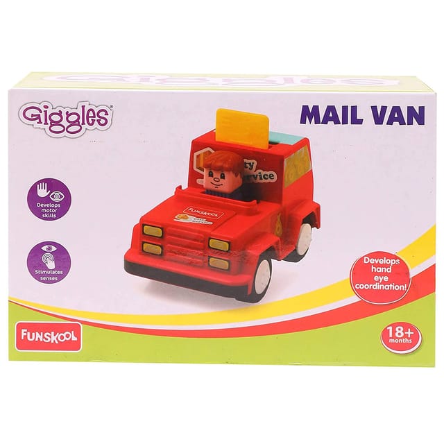 Giggles Vehicles Mail Van Toy