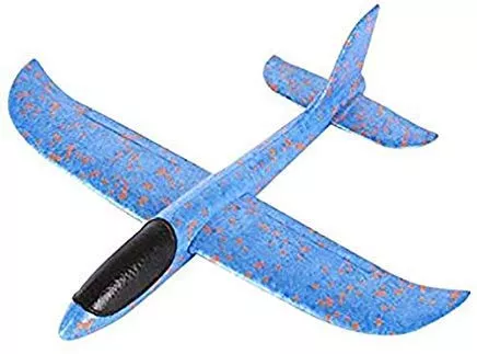 Modelart Hand Launch Aeroplane Glider, Fly it to Believe It. (Color, Blue)