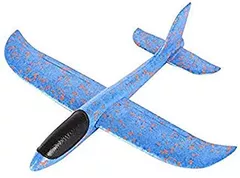 Modelart Hand Launch Aeroplane Glider, Fly it to Believe It. (Color, Blue)