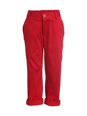 Boys Red Trouser