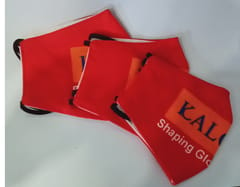 Yali-Kalorex-Cotton Masks Pack of 3(Red)