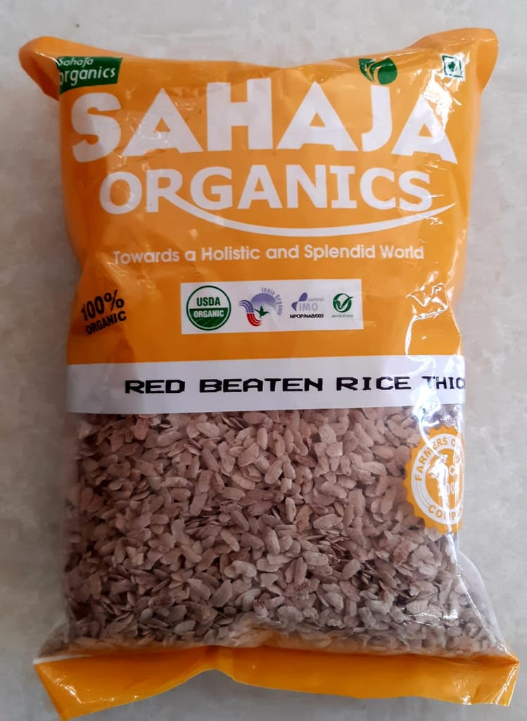 Red Beaten Rice Thick-500gm