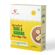 Sprouted Ragi & Banana Porridge Mix - 200 gms