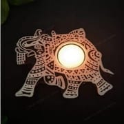 Elephant Tealight Holder cum Printing Block