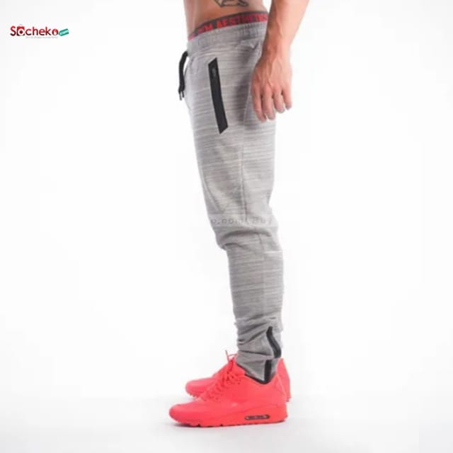 slim fit polyester track pants