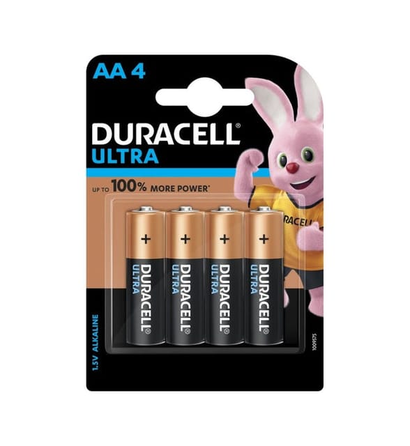 Duracell AA4 Batteries