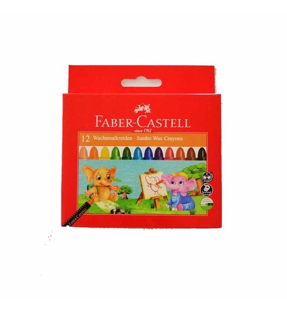Faber Castell 12 Jumbo Crayons