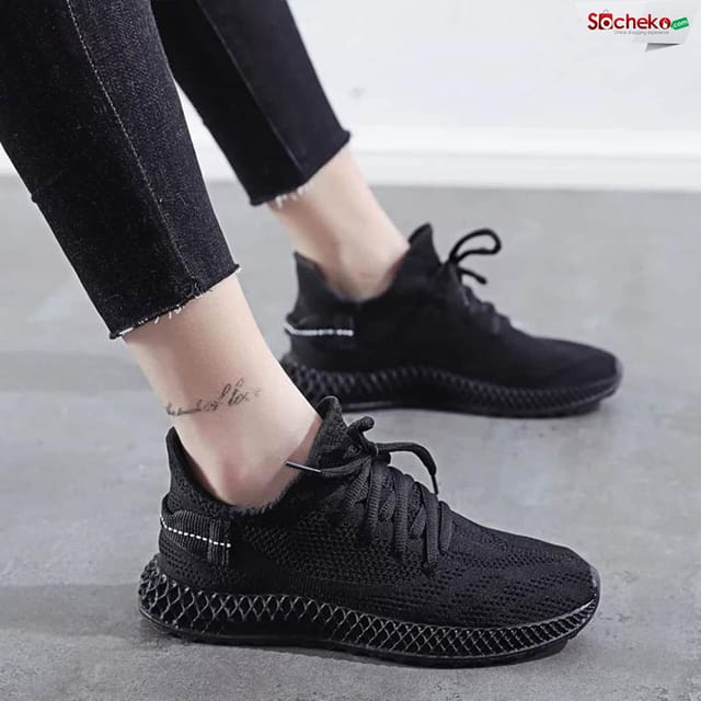 Sport Shoes Black Design