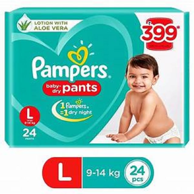 Pampers Large 24s Diapers Pants