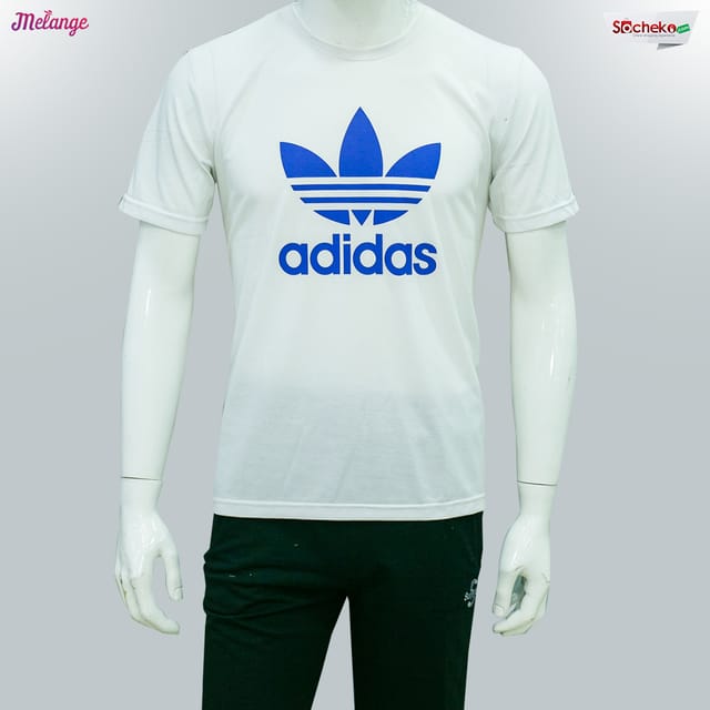 adidas white t shirt price