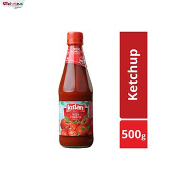 kissan Tomato Chilli Sauce Bottle -500 g