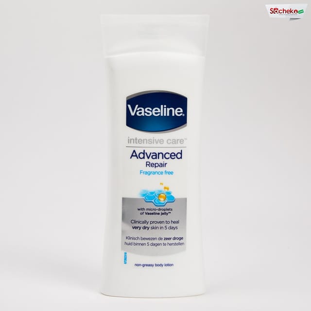 Vaseline Intensive Care Advanced Repair Fragrance Free Lotion - 400 ml
