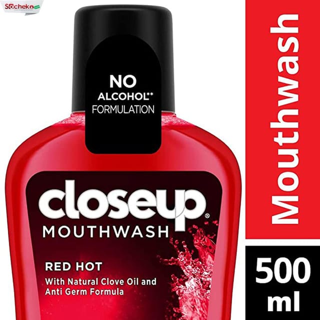 Closeup Red Hot Anti Germ Mouthwash 500 ml