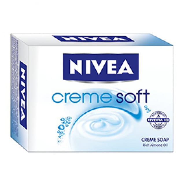 NIVEA Soap, Crème Soft, For Hands and Body -100g