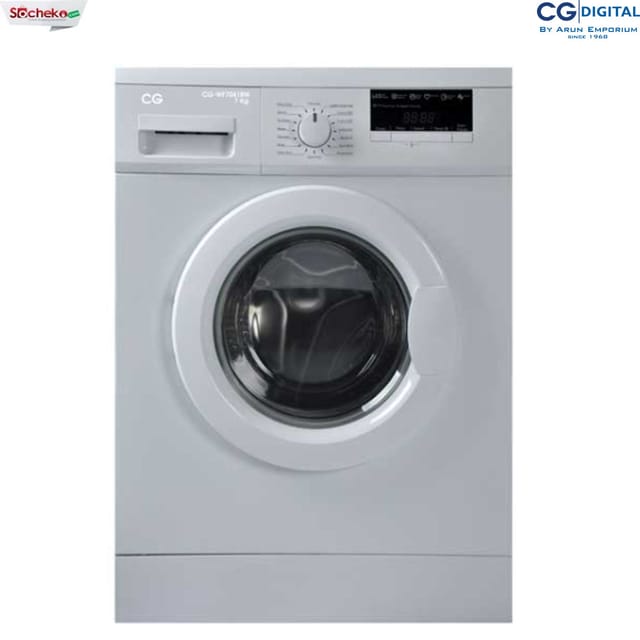 CG Washing Machine 7.0 KG Model: CGWF7041BW