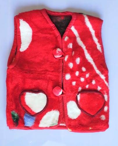 Baby Sleeveless Winter Jacket Double Layer (1-3 years)