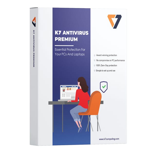 K7 Antivirus Premium 1PC 1Year [Antivirus Software]